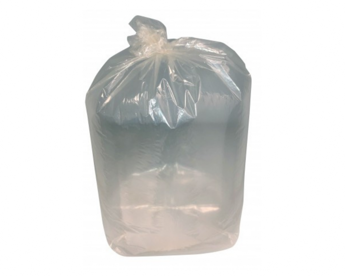 SAC POUBELLE _ 130 L AU KG TRANSPARENT